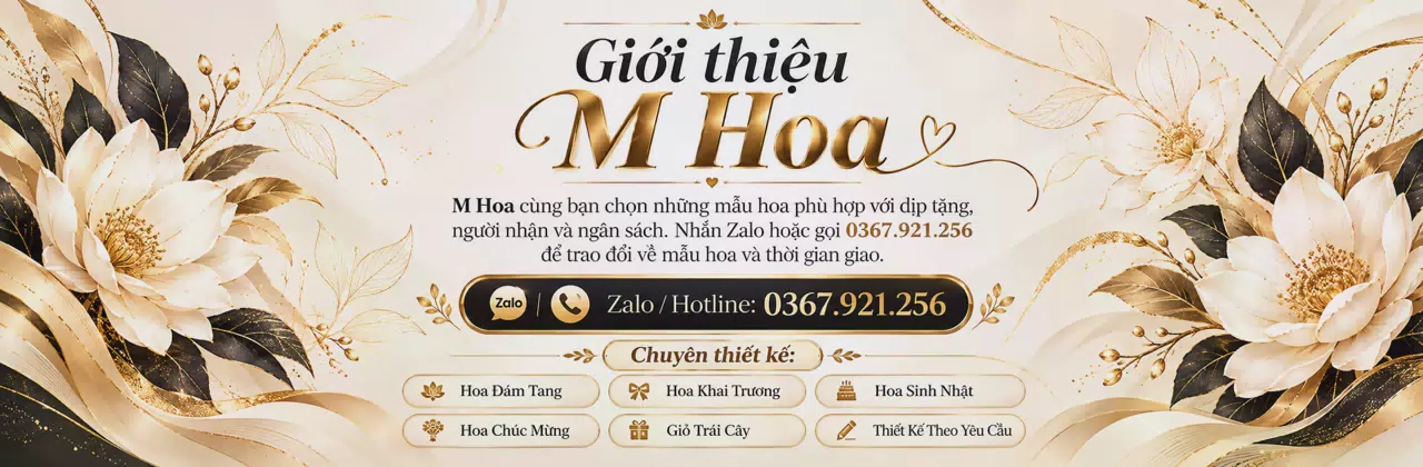 Ảnh bìa Shop hoa tươi Xã Xuân Phú Đồng Nai - Một món hoa, nhiều điều muốn nói